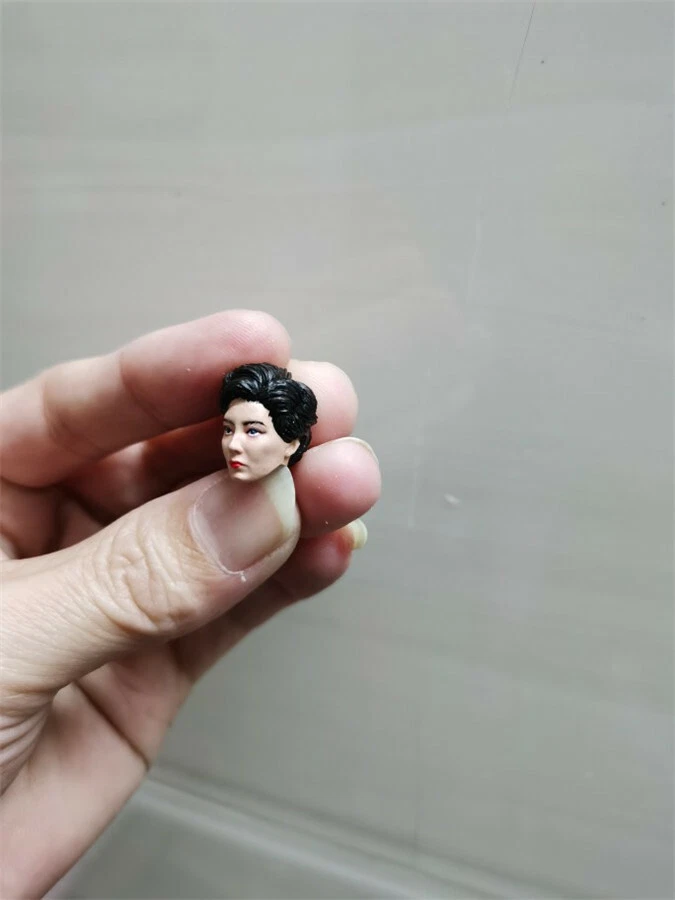 1:18 Maggie Cheung Beauty Girl Head Sculpt For 3.75" Female Action Figure Body - Image 3 of 4