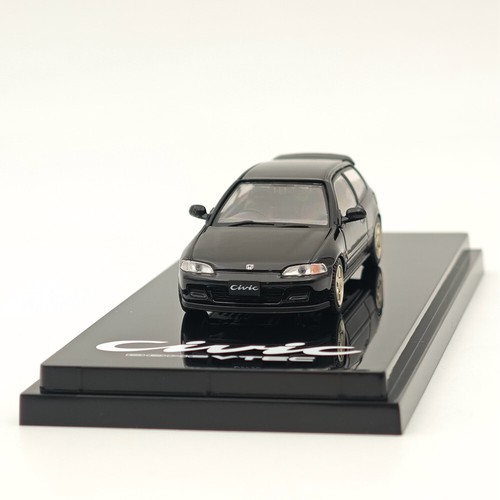 Hobby Japan 1/64 Honda CIVIC (EG6) Sir-S With Engine Granada Black HJ641017SBK - Picture 2 of 8