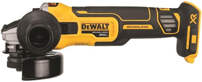 20V MAX* XR Angle Grinder with Kickback Brake, Slide Switch, 4-1/2-Inch, Tool...