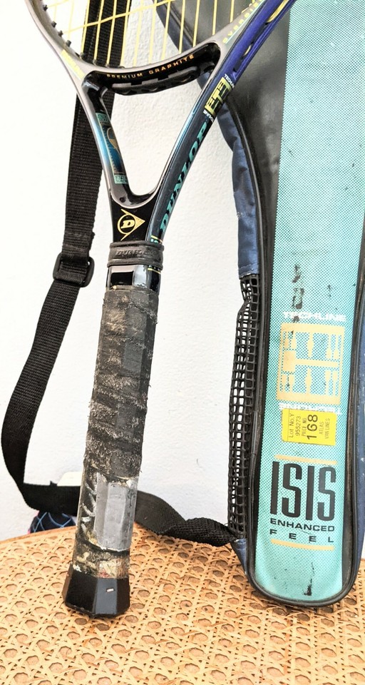 Dunlop Tour Revelation MP ISIS Racket Grip 4 1/4 Mid Plus Graphite Dunlop Tour Revelation MP ISIS Racket Grip 4 1/4 Mid Plus Graphite