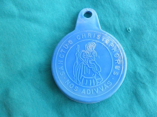 Portabollo S. Cristoforo- Sanctus Christophorus - ciao piaggio vespa moto guzzi - Foto 2 di 2