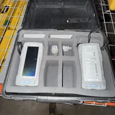 Agilent Wirescope 350 Digital Cable Tester Analyzer Set w/ Adapters - Untested