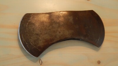 Double edged, two sided Axe Head Rare Antique PLUMB Timber Logging Tools   USA