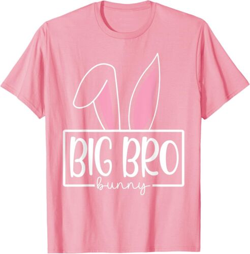 Funny Big Bro Bunny Happy Easter Family Matching T-Shirt Hoodie - Picture 10 of 11