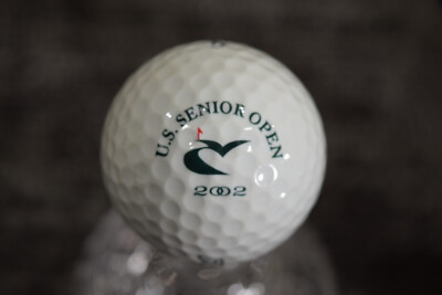 2002 US Senior International Open Country Club Course Links Logo Golf Ball