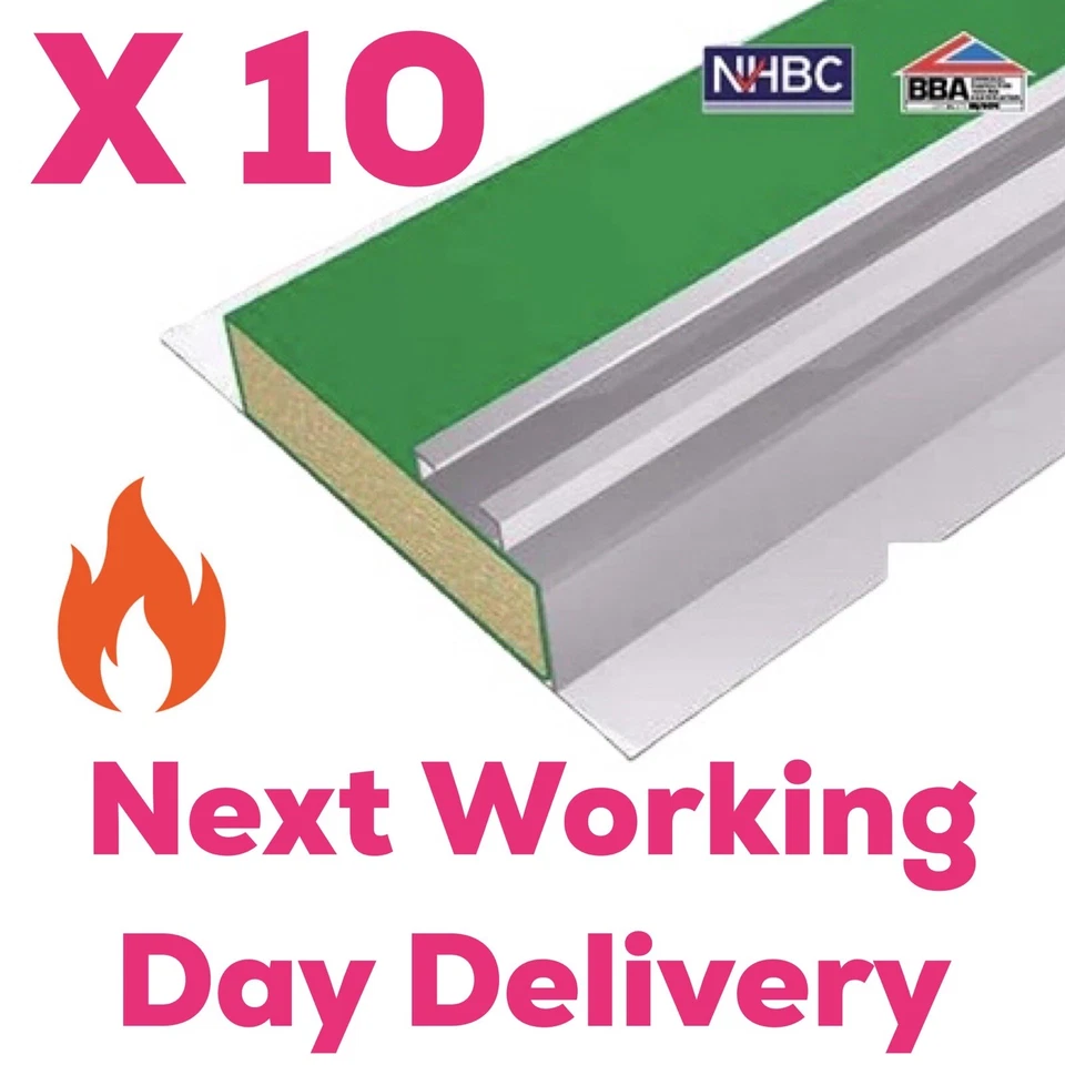 FIRE RATED Cavity Closers 100mm 2.4m Pack 10