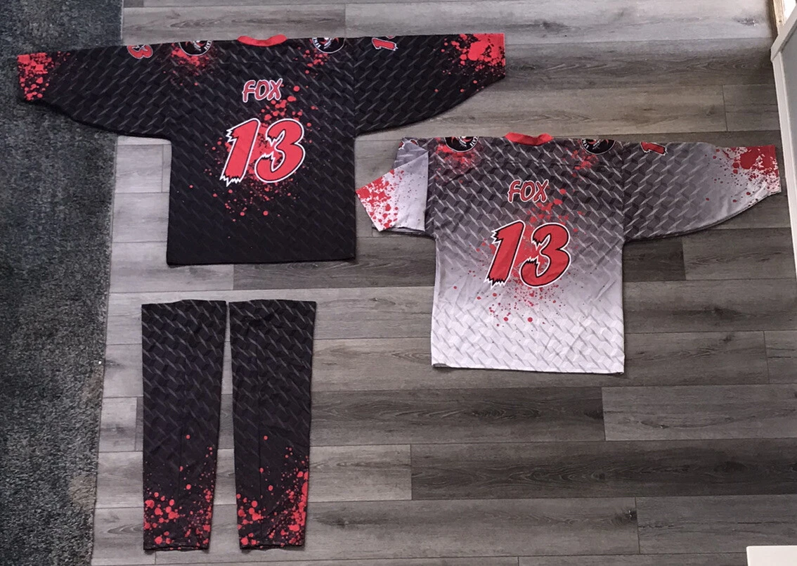 Hockey practice jerseys and socks hotsell