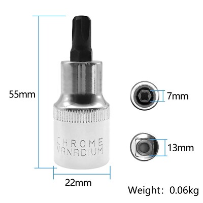 Car Seat Screw Removal Socket Remove Tool 1/2