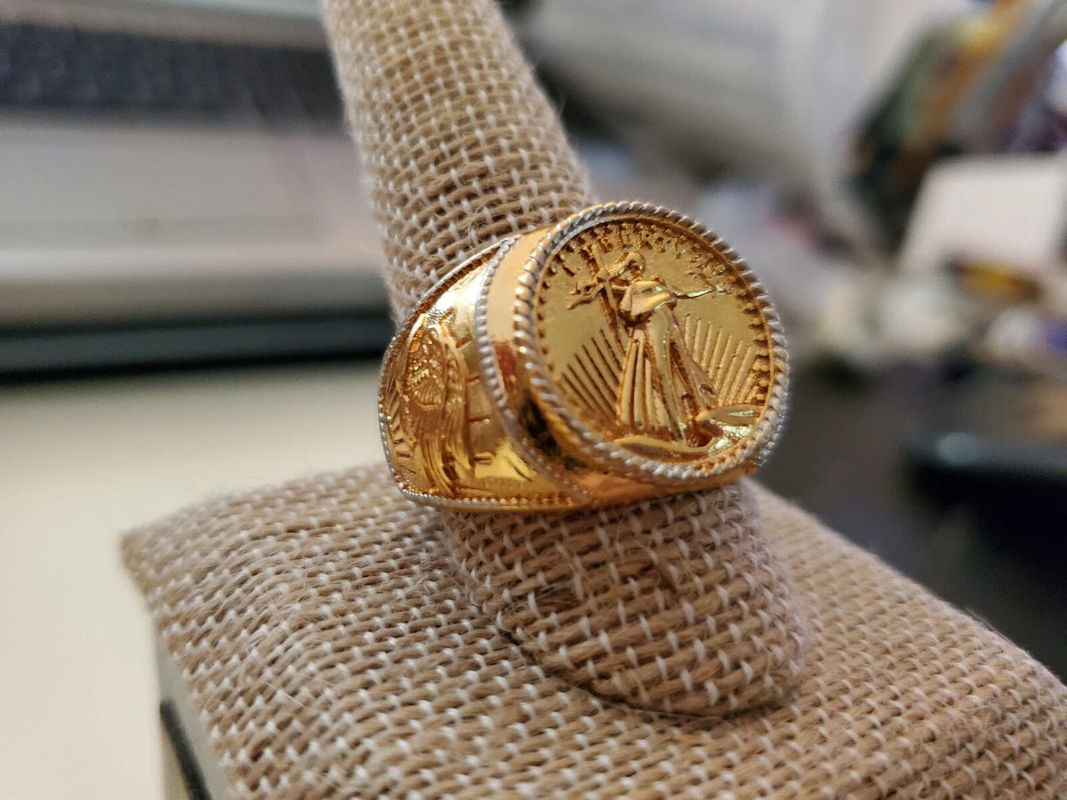 Gents Rings | Fleur-De-Lis Ring | HH Gold, Inc.