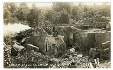 RPPC NY Steam Drill Sugar River Quarry Henry Beach Photo Lewis County