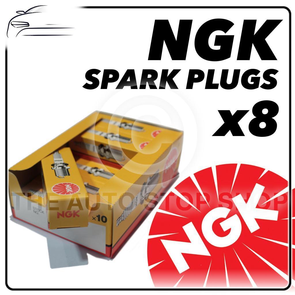 8x NGK SPARK PLUGS Part Number BKUR6EK Stock No. 2213 New Genuine NGK SPARKPLUGS