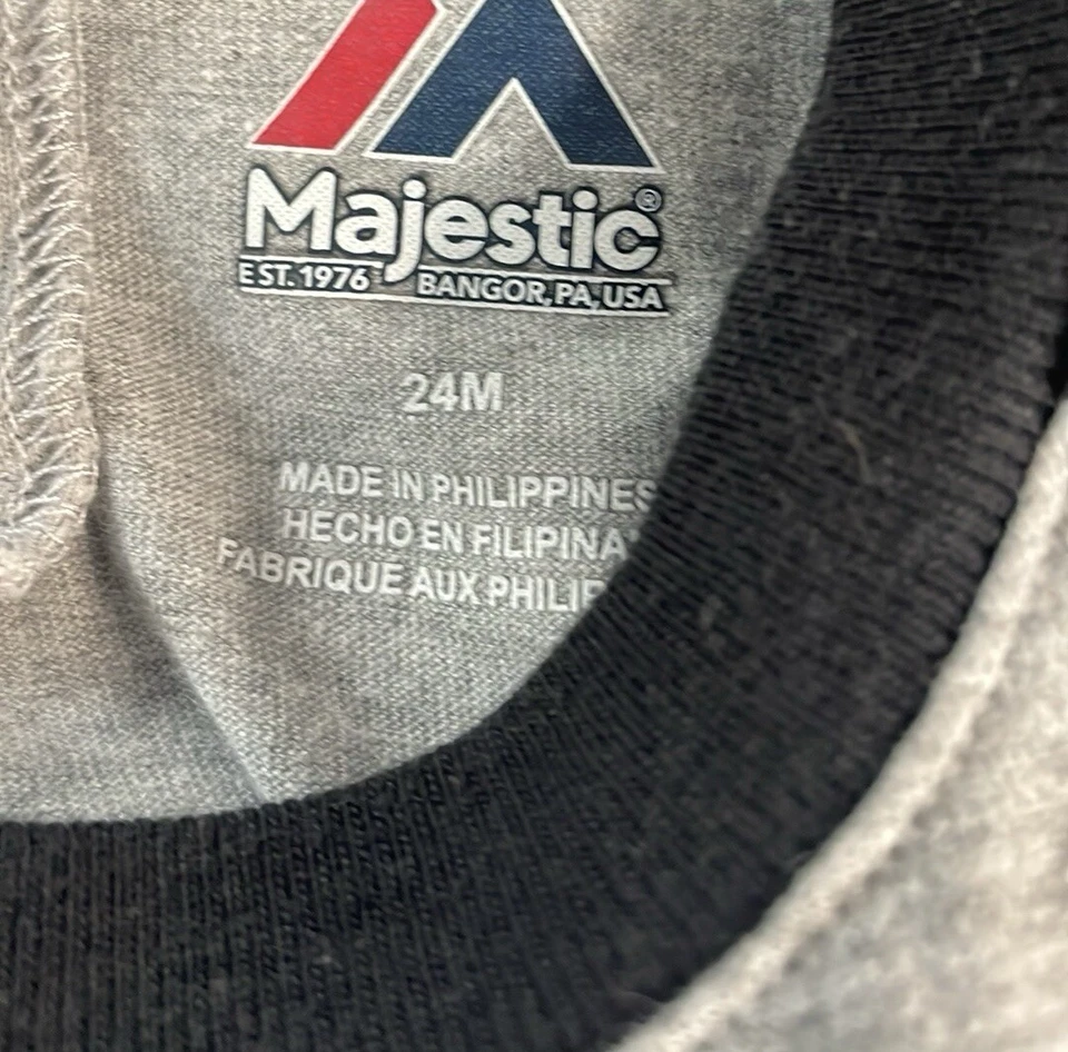 Traje corporal de una pieza de los Piratas de Pittsburgh bebé 24 MOS Foto 4 de 4