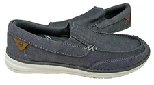Sonoma Men's Morris Chambray Slip On Casual Walking Shoes Grey Size:11.5 107K