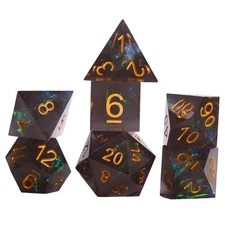 SDZ0014-09 Sirius Dice RPG Dice Set (7): Sharp Fairy - Night