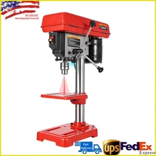 8'' Benchtop Drill Press 2.5Amp Benchtop Drill Machine with 5 Speed Adjustable