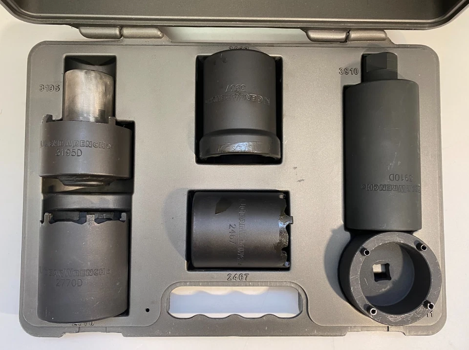 (MA6) GEARWRENCH 6 PC. SPINDLE NUT SET - 41660D Foto 2 de 4