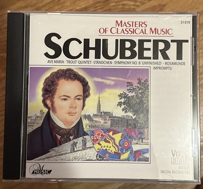 Ave Maria/Impromptu/& by F. Schubert (CD, 1998)