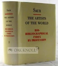 ARTISTS OF THE WORLD BIO-BIBLIOGRAPHICAL INDEX BY PROFESSION VOL 2 2002