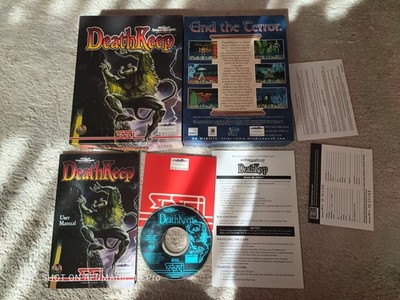 SSI Advanced Dungeons & Dragons Deathkeep Big Box PC 1
