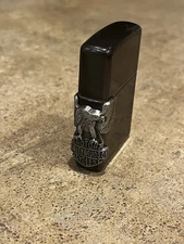 Harley Davidson Zippo Eagle Biker Collectible Side Eagle UNTESTED!!!