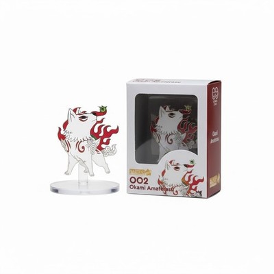 New Nendoroid Okami Amaterasu Pin Mini Figure Naruto Shippuden Good Smile Compan