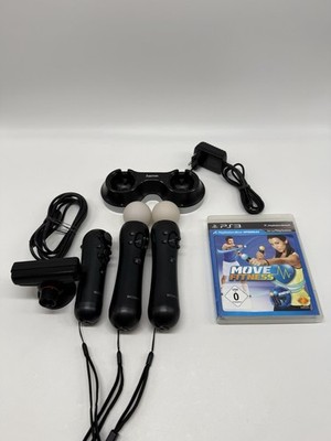 PlayStation 3 4 - 2x Move Motion Controller + Kamera + Spiel + Navi - PS3 Twin