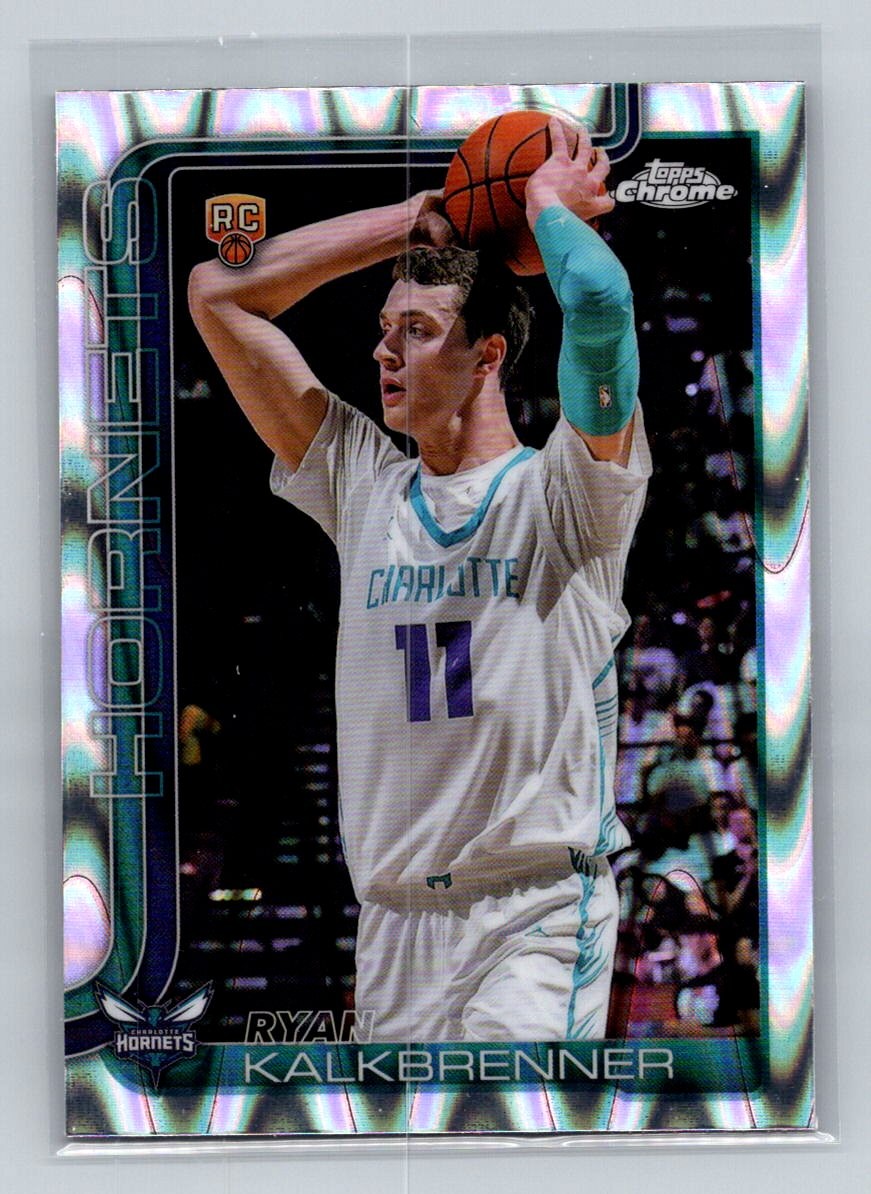 2025-26 Topps Chrome #284 Ryan Kalkbrenner RayWave Refractor