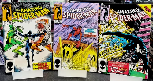 Amazing Spider-Man Lot (3) #266, 267, 268 Marvel Comics Bronze Age John Byrne VF