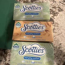 Scotties, Softness 2 Ply 384-Ct. Facial Tissues, Boxes Designs May Vary 3-Boxes