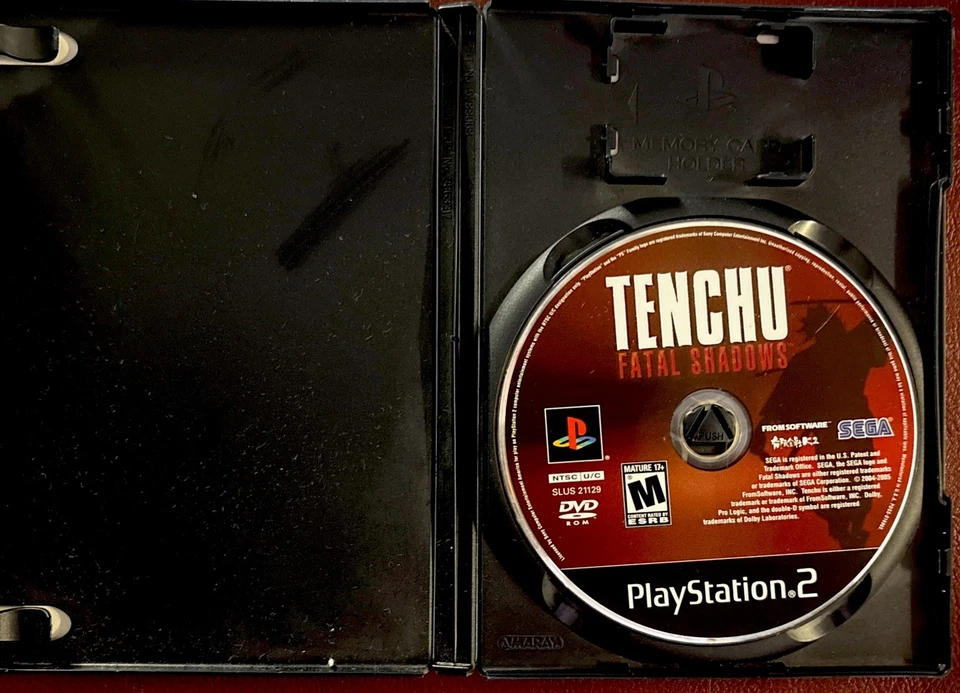 Tenchu: Fatal Shadows (Sony PlayStation 2, 2005) No Manual Tested Works Great. - Image 2 of 4