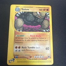 Golem 49/165 Rare Expedition Base Set Pokemon Vintage 2002 on eBay