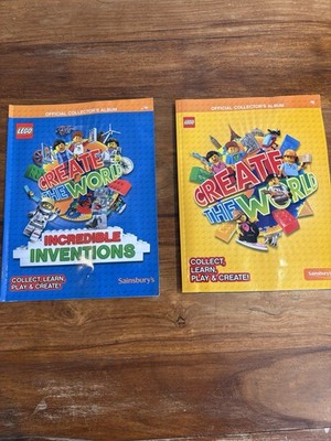 Portofrei!! Offizielles Lego Sammlerbuch in gelb & blau unvollständig 