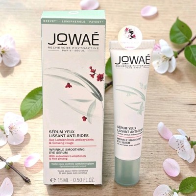 JOWAE Wrinkle Smoothing Eye Serum with Antioxidant Lumiphenols & Red Ginseng NEW