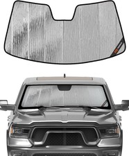 Windshield Sun Shade for Ram 1500 2019-2025 with 10 inch Wide Sensor -