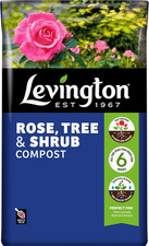 Levington PEAT FREE Rose, Tree & Shrub Compost, 50 Litre 0.23 per litre