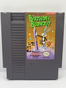 The Bugs Bunny Birthday Blowout NES (Nintendo  System, 1990) CIB Complete Tested