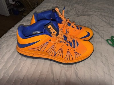 Air Max LeBron X Low HCW Men's Basketball Bright Citrus/Hyper Blue Size 10, 
