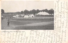 Charles City Iowa Chautauqua Park Vintage Postcard AA85860