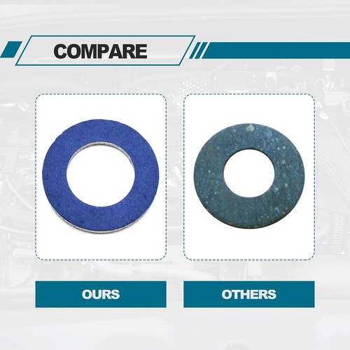 24PCS 12mm Aluminum Seals, Oil Drain Plug Gasket, Crush Washer Seals, OEM: 90430 - Picture 5 of 7