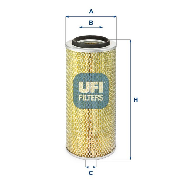 UFI 27.828.00 Luftfilter Passend FüR Fiat Passend FüR Iveco-image