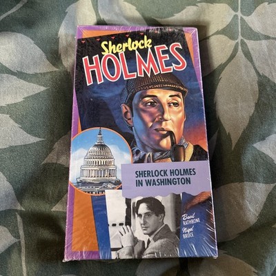 Sherlock Holmes in Washington (VHS, 1993) SEALED