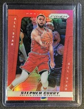 STEPHEN CURRY 2024-25 PANINI PRIZM DECA #254 ALL-STAR RED 53/199 WARRIORS