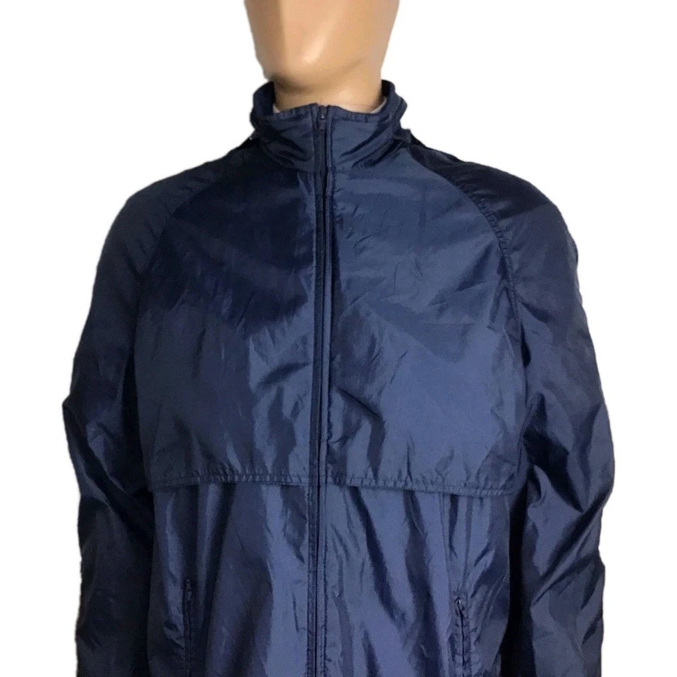 Толстовка с капюшоном мужская ветровка McGregor Competitors Club винтажная размер M нейлон молния - Изображение 2 из 4