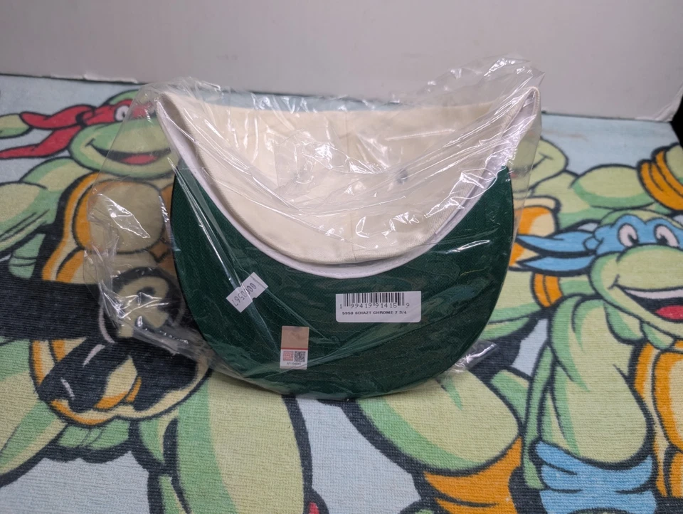 New Era NCAA San Diego State Aztecs Retro Style Script 59FIFTY Hat 7 3/4 - Image 4 of 4