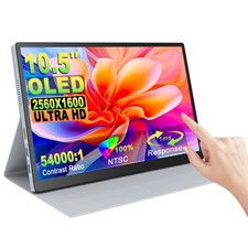 OLED 2.5K Portable Monitor Touchscreen 10.5  2560x1600 High-end fr Laptop Gaming