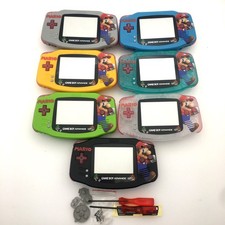 7 Colors SUPER MARIO 2 Series Housing Shell case Cover For Game Boy Advance GBA