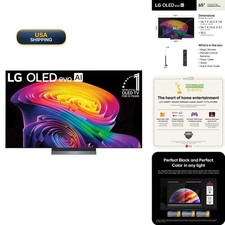 LG 65-Inch OLED evo C6 Series Smart TV 4K OLED65C6PUA 2026 