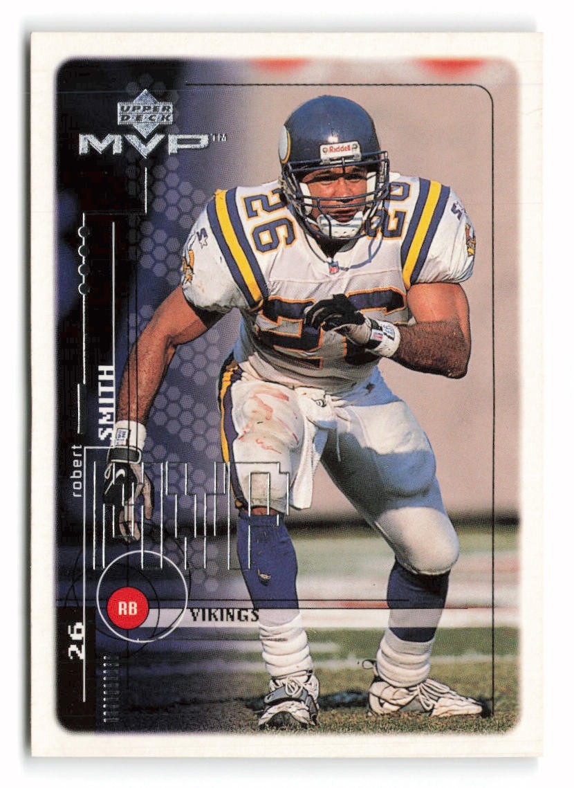 1999 Upper Deck MVP Robert Smith #104 Minnesota Vikings