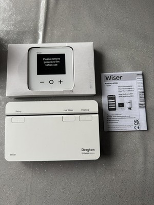 Drayton Wiser Smart Thermostat Pack Kit 2 Heizung und Wassersteuerung WT724R9K0902