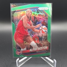 Panini Prizm WNBA Aliyah Boston Indiana Fever Green #75 2025